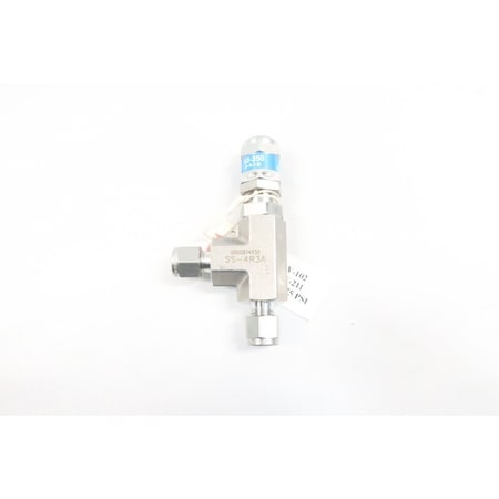 Swagelok High Pressure Proportional Stainless 50-350Psi 1/4In Relief Valve SS-4R3A-A-NE